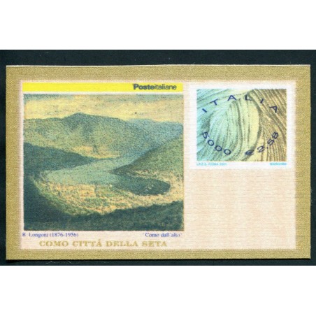 2001 ITALIA REPUBBLICA INDUSTRIA SERICA ITALIANA FRANCO BUSTA MNH F244