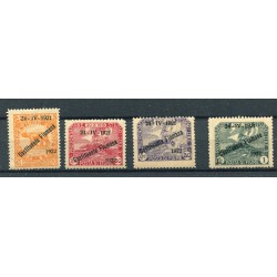 1921 Fiume soprastampati...