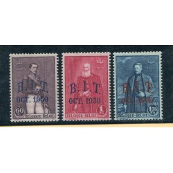 1930 Belgio soprastampati...
