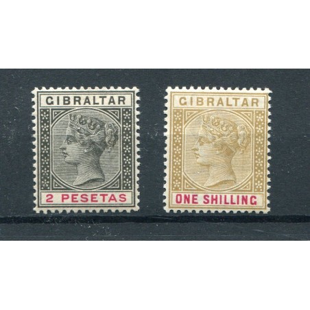 1895/98 Gibilterra n.32 -36 mh cat.71