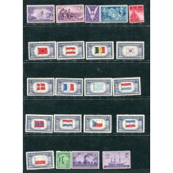 1941/48 Stati Uniti mh-mnh