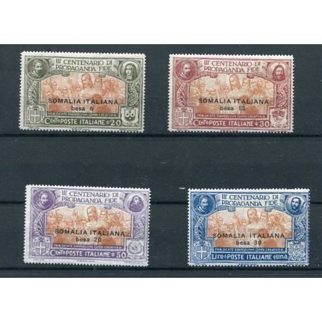 1923 Somalia Propaganda Fide n.45/48 mnh cat.135