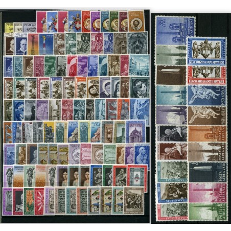 1958/63 Vaticano collezione di francobolli di Giovanni XXIII° mnh
