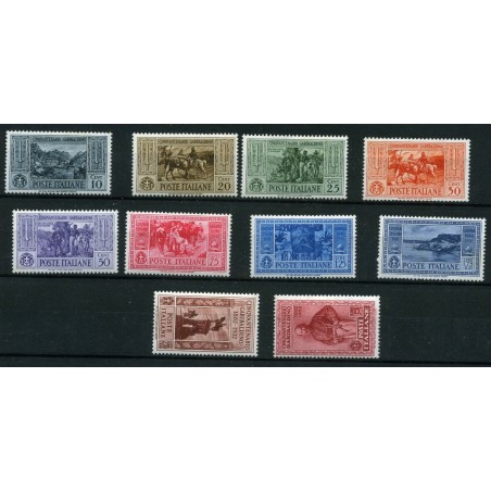 1932 ITALIA REGNO GARIBALDI N.315/24   MNH   L316