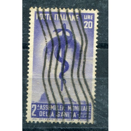 1949 ITALIA 2° ASSEMBLEA MONDIALE SANITA' USATO GNT854