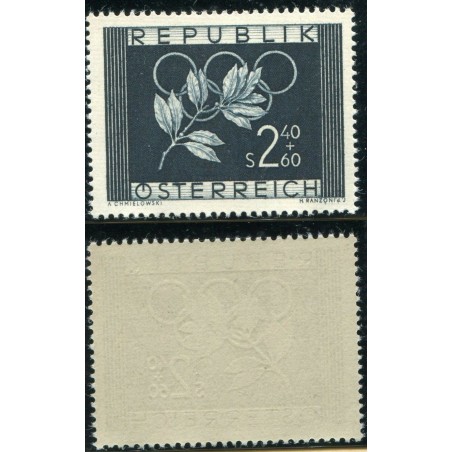 1952 Austria Olimpiadi Oslo n.809 MNH   Cat.30